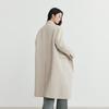 Elva' Island Women's Winter Wool Double-faced Long Coat
