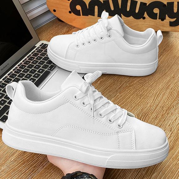 Весенние мужские повседневные туфли, белые туфли, модная обувь для мальчиков