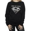 DC Comics Womens/Ladies Superman Man Of Steel Shield Sweatshirt
