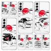 Япония JDM Спортивные Автомобили Мужской Чехол Для Телефона Для Samsung Galaxy S23 S22 Ultra S20 S21 FE 5G S10 S10E S9 S8 Plus 4G Мягкий Прозрачный Чехол