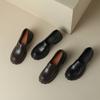 Fashion AIYUQI Women's Loafers Genuine Leather 2025 New Platform Slip-on Female Shoes Large-size Autumn British Style Shoes Girl