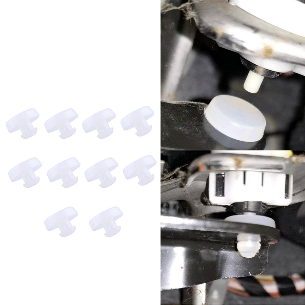 Тормозная подушка, 10 шт./компл. Резиновая накладка 3287636000 Замена повышает безопасность вашего автомобиля Простая установка Прочный