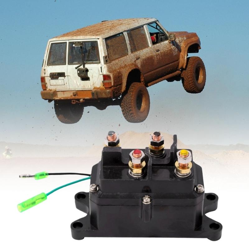 12V 300A Heavy Current Winch Relays Winch Relays Solenoid Heat Resistant For Off Road Vehicle Accessories