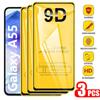 3 dona 9d temperli shisha samsung galaxy a55 a56 5g a36 a26 a16 a35 a54 a15 a25 a34 a24 a14 a53 a33 a52 a13 9h ekran himoyachisi