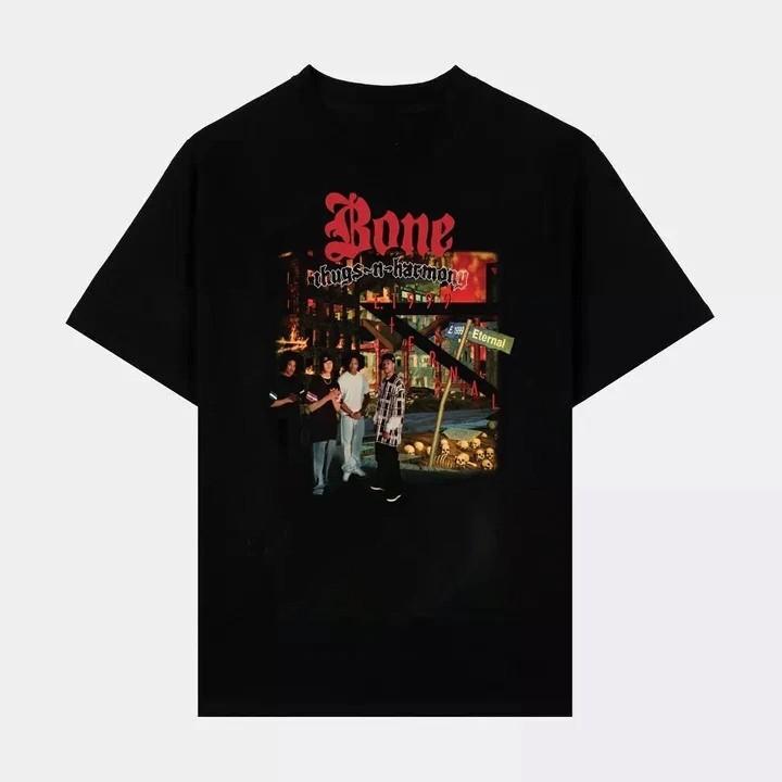 Hot Bone Thugs N Harmony Band Gift For Fans Black S-235XL T-Shirt TH341 Unisex T-Shirt