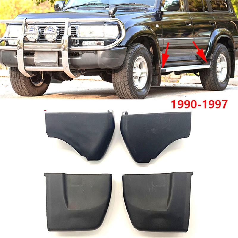 Car Rear Left Side Door Step Plate Trim Cap For Toyota Land Cruiser LC80 1990-1997