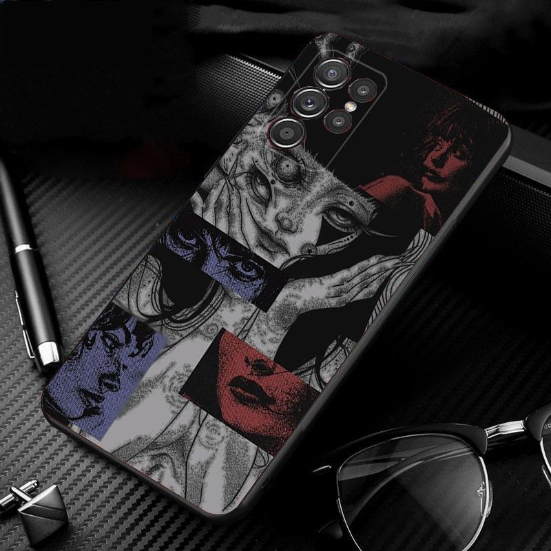 Чехол для телефона Samsung Galaxy S26 S25 S24 S23 S22 S21 Ultra S24 S23 S22 S21 S25 Plus S24 FE ужасы Призрачная девушка Искусство