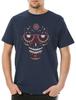 Sugar Skull Face Men's T-Shirt Skull Mexico Gang Latino Mexico Mexican Gang