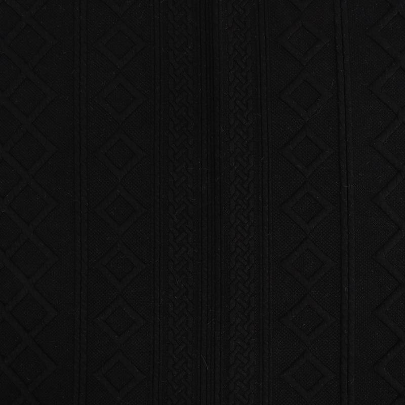 Square Grid Air Layer Jacket: Wire-Padded Polyester-Ammonia Fabric for Casual Home Wear.