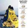 Minions Denim Background Blanket Soft Throw Blanket For Home Bedroom Bed Sofa Travel Office Solid Christmas Blanket