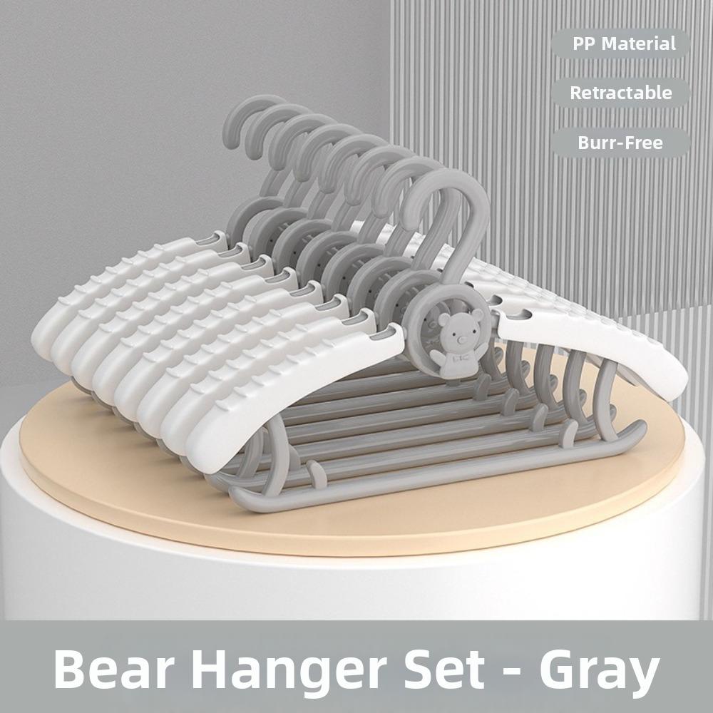 10 Pcs Anti Slip Baby Clothes Hanger Space Saving Infant Clothing Hanger Clothing Organization