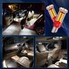 2 шт. T10 W5W Led 168 192 57 шт. 3014 чипы лампа Canbus автомобильный парковочный фонарь салон автомобиля освещение приборов белый 6000 К 12 В