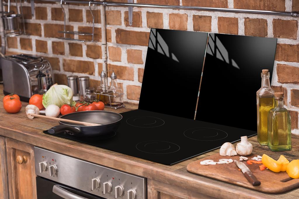 GLASS CUTTING BOARD 40+60x52 BLACK 7in1