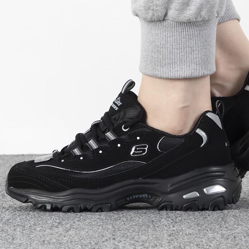 Skechers Женские кеды на платформе с пандой