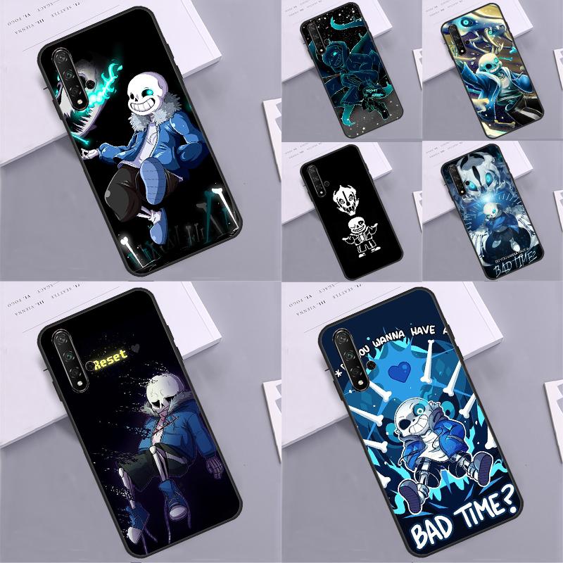 Чехол Undertale Sans для Huawei Mate 60 Pro P60 P40 P30 P20 Lite Nova 5T 3i 8i 11i 9 10 SE Y60 Y61 Y70 Y90