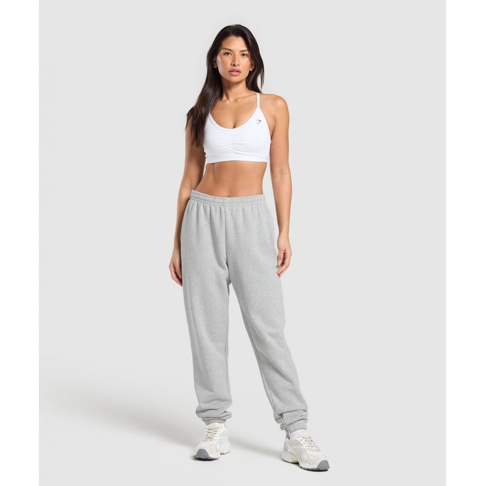Gymshark Rest Day Sweats 2.0 Joggers Light Grey Core Marl B2c5t Gbcn