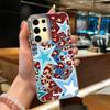 Волна Полоса Леопард INS Мода Женщины Девушки Чехол для телефона для Samsung Galaxy S25 S24 S23 S22 S21 S20 FE Plus Ultra Чехол-накладка