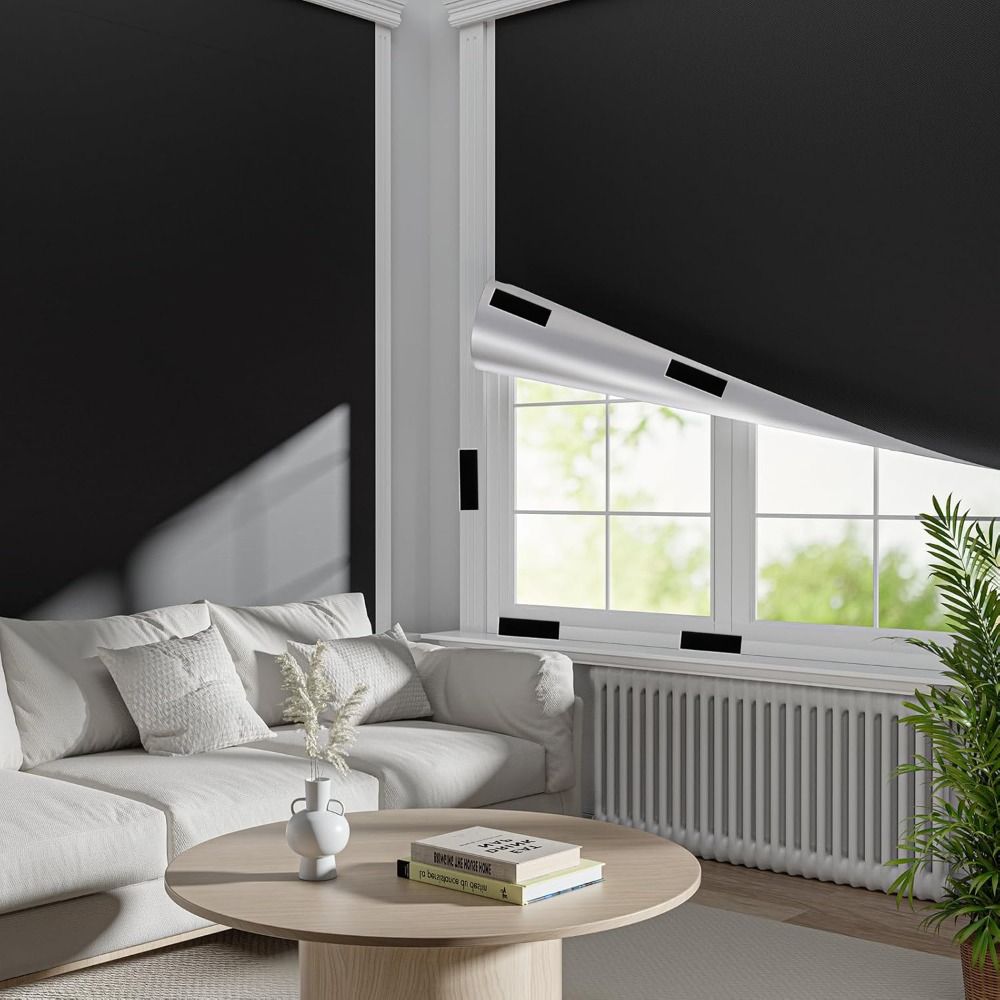 Reusable Blackout Window Cover Waterproof Window Privacy Film New Blackout Blinds Bedroom