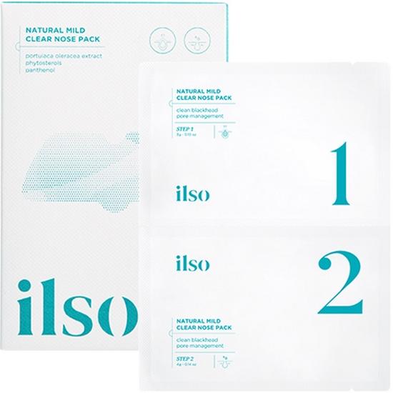 Ilso Blackhead Nose Pore Strips 5pk - Gentle Botanical Nose Pack