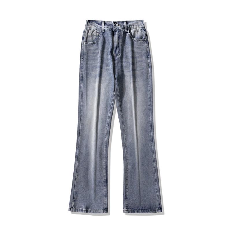 Мужские джинсы Чутанг с градиентной стиркой буткат