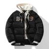 New Winter Men Jacket Basketball Thickened Warm Coats Man Casual Hooded Jackets Fashion Hip Hop Street Wear Top Clothing