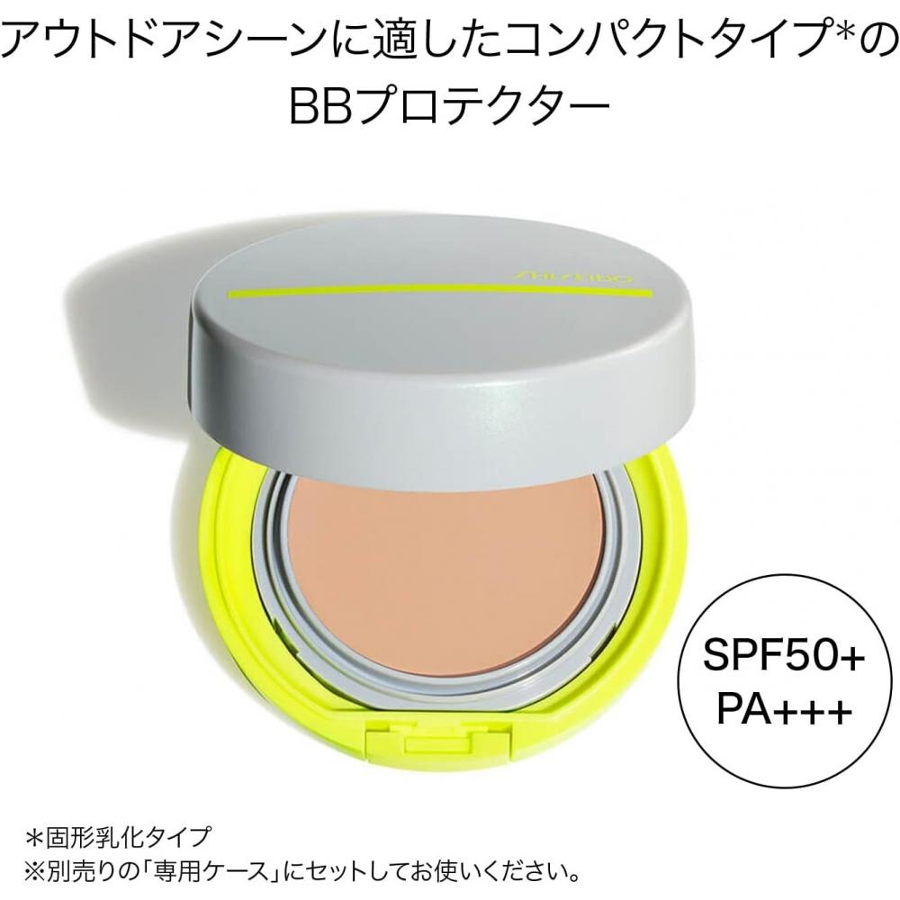 Shiseido BB-пудра для защиты от солнца Sun Care BB Compact For Sports Qd Сменный блок Medium Dark 12г Spf50+ Pa+++