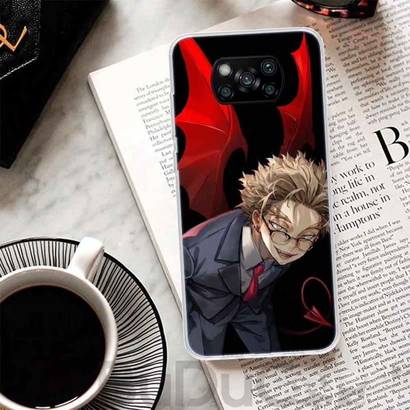Hawks MHA My Hero A-Academy Cover For Xiaomi Poco X7 X6 X5 Pro X3 Nfc F7 Ultra Phone Case F6 F5 X4 F4 Gt F3 M6 M5S M4 M3 Print S