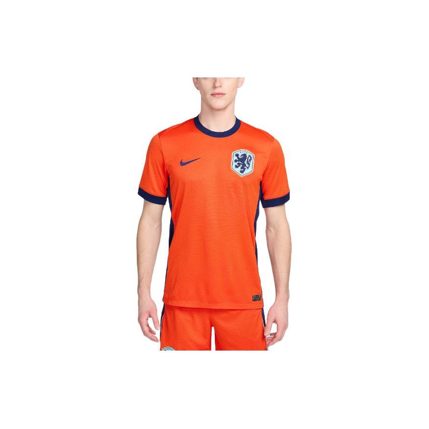 Nike Мужская форма Нидерландов 2024/25 Стадионная Домашняя Мужская Nike Dri FIT Футбольная Реплика Джерси FJ4276-819