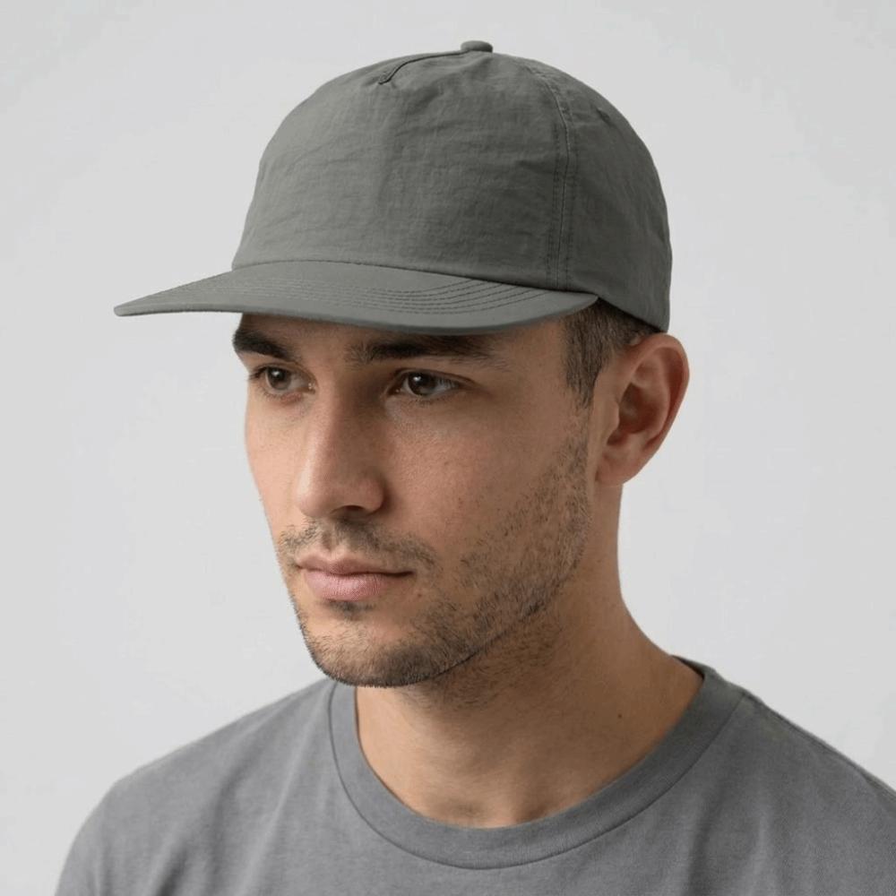 Quick-Drying Sun Protection Baseball Cap Lightweight Sport Sun Hat Simple Peaked Cap Golf Wear
