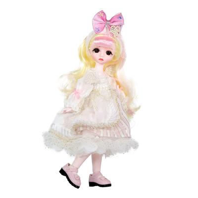 Кукла BJD ICY Fortune Days 1/6 28 см, 28 шарниров, полный комплект одежды и обуви, лучший подарок для девочек 6+ (Белый Ангел)