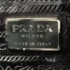 PRADA Triangular logo B8489 Tote Bag black Women used