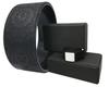 Yoga Wheel Yoga Block Kit PU Yoga Wheel (Luxurious Black)