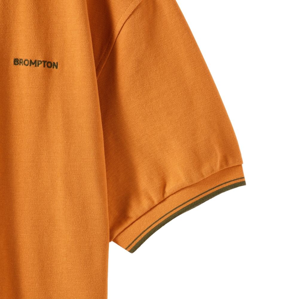 BROMPTON LONDON Collar T-Shirt - Orange (P242Mpl510)