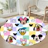 Mickey Mouse Round Area Rug Perfect for Decorate room Dormitory Foyer Entryway Antislip Round Carpet Decorate Offices Best for Christmas