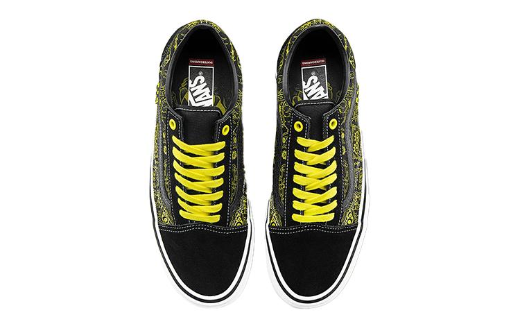 Old Skool Mike Gigliotti x Губка Боб Квадратные Штаны x Skate Vans 'Черный Желтый' VN0A5FCBZAU