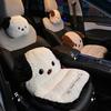 Подушка на сиденье автомобиля Плюшевая подушка для сидения для кошек и собак 2-в-1 Поддержка сиденья и спины с нескользящим дном Толстая зимняя теплая подкладка для офиса игр дома
