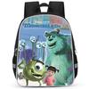 Школьный рюкзак Monsters Power Company Monsters, Inc, многофункциональный, из ткани Оксфорд, легкий, с изображением в высоком разрешении