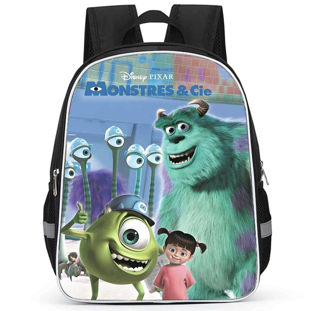Школьный рюкзак Monsters Power Company Monsters, Inc, многофункциональный, из ткани Оксфорд, легкий, с изображением в высоком разрешении