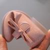 Children Girls Casual Retro Bowknot Design Soft Bottom Non-Slip Princess Shoes Single Shoes Leather Shoes