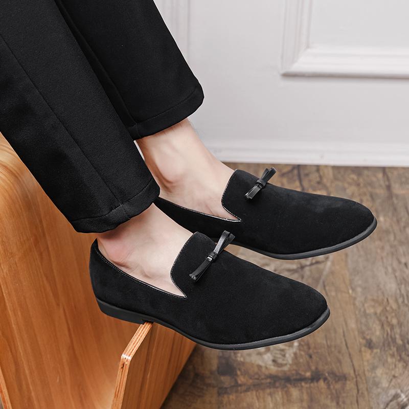 Men Dress Shoes Men's Leather Breathable Formal Business Derby Shoes Man Casual Shoes