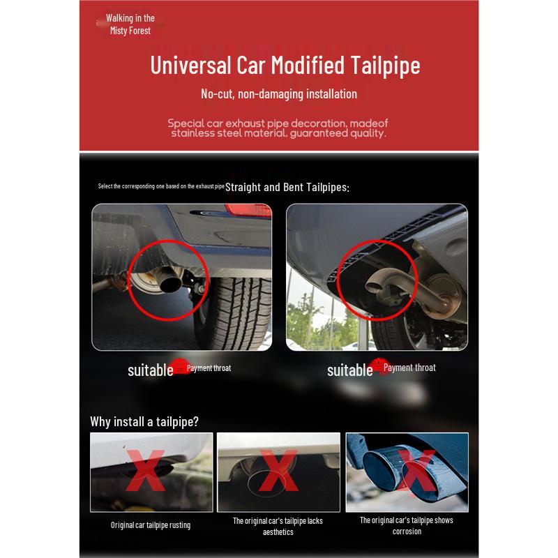 Mitsubishi Outlander Tailpipe: Dual Exhaust Modification for 2013-2021 Models