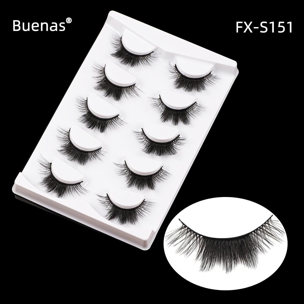 Squint Cyclone Thick 3D Cat Eye False Eyelashes for Cosplay & Party