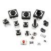 Прочный комплект из 250 тактильных кнопочных переключателей, удобный ассортимент из 250 микропереключателей мгновенного действия, 25 типов, Durale