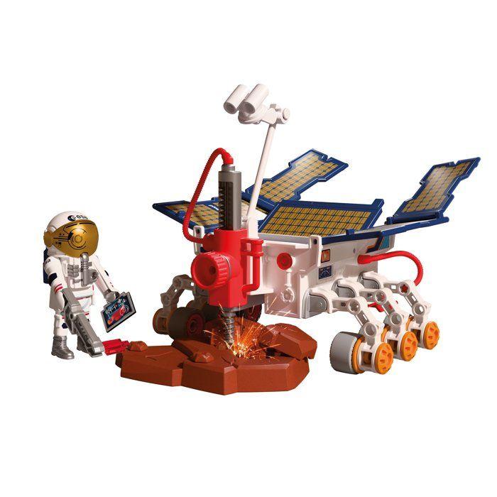 Playmobil 72012 Rover d'exploration sur Mars de l'ESA, L'espace, 76 pièces, dès 4 ans