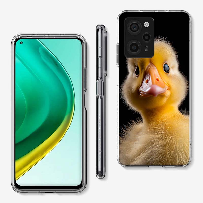 Желтая Утка Чехол для Телефона Для Xiaomi Poco M8 M7 M6 M4 M3 X7 X6 X4 Pro F7 Ultra M5S Mi 14 14T 15 15T 12T 10T Pro 12S 12 11 Lit