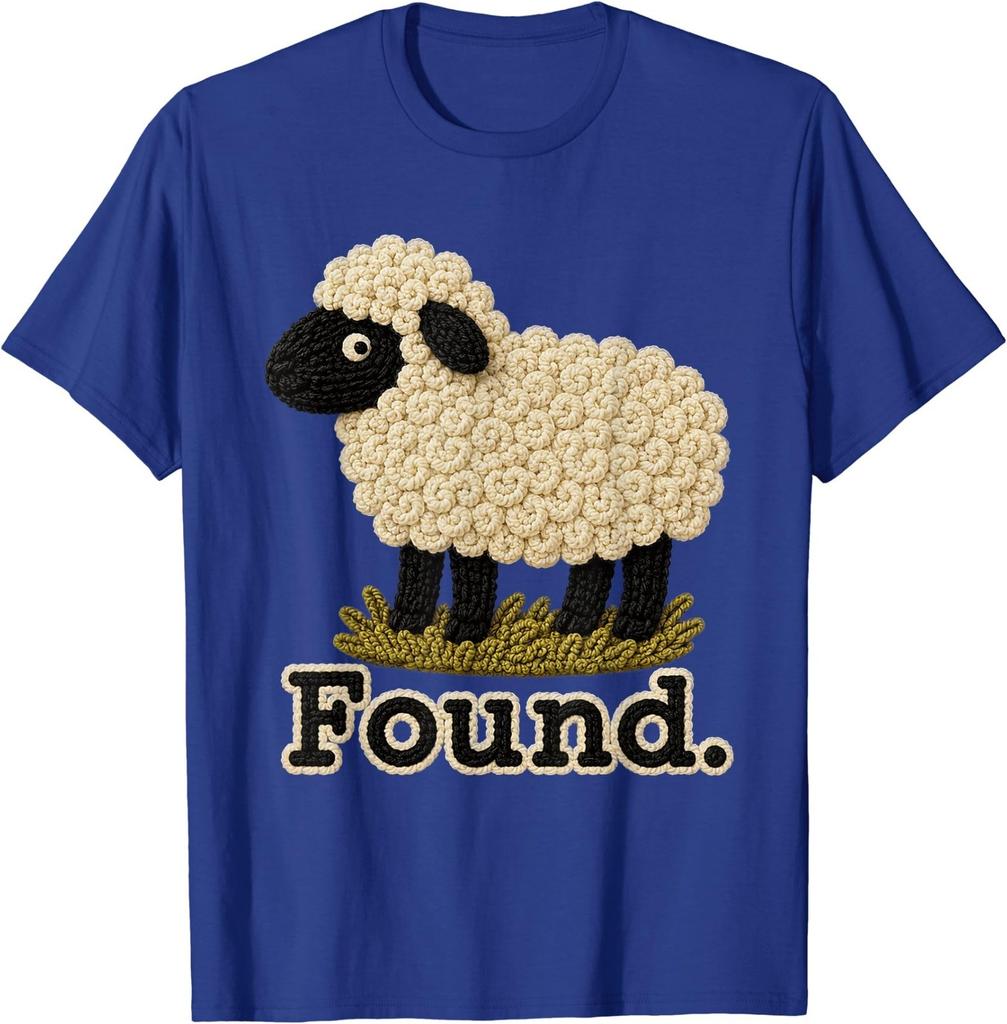 Found Sheep Psalm 23 Christian Faith T-Shirt