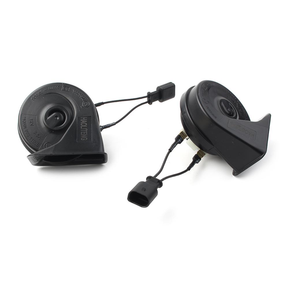 2x Auto Snail Horn w/ Wiring For BMW F20 F21 F22 F45 F30 F31 F34 F32 E81 E82 E87 X3 X4 X5 X6 1 2 3 4 5 6 7 Series Universal