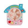Chic Cabin-Style USB Desktop Fan: Stylish, Portable Mini Fan for Women