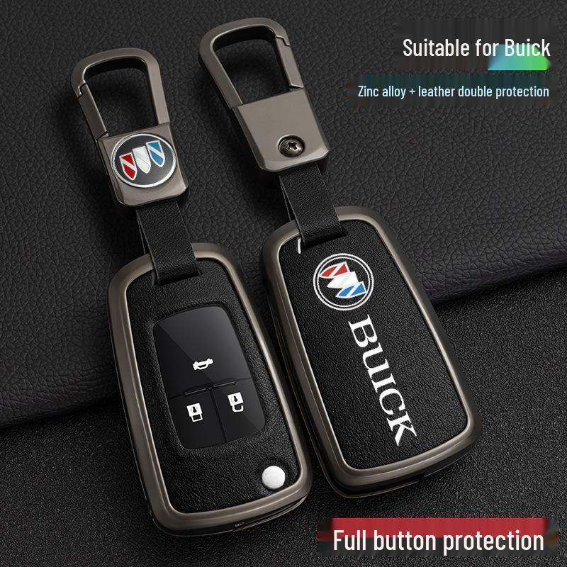 2021 Buick Excelle Key Cover: New GT Buckle Car Folding Metal Shell for Men