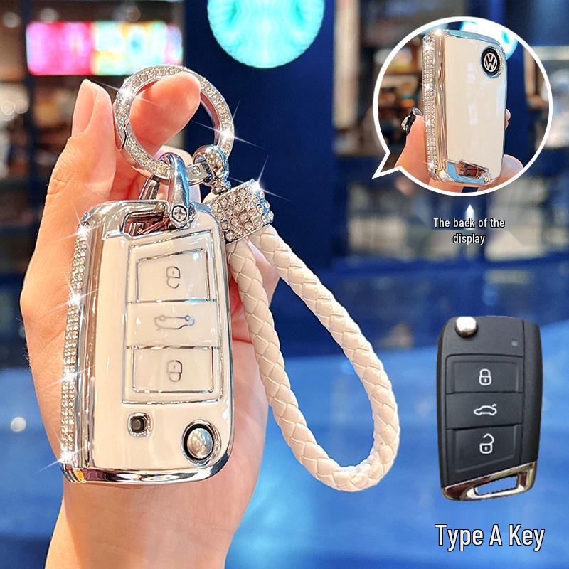 Чехлы для ключей Volkswagen Совместимы с: Magotan, Passat, CC, Sagitar, Polo, Tharu, Tayron, Lavida, Tiguan L, T-Roc